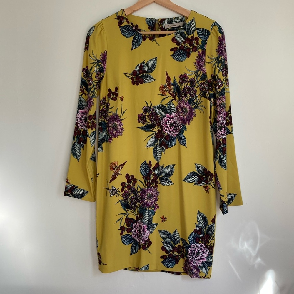 Tunic dress in bold colors